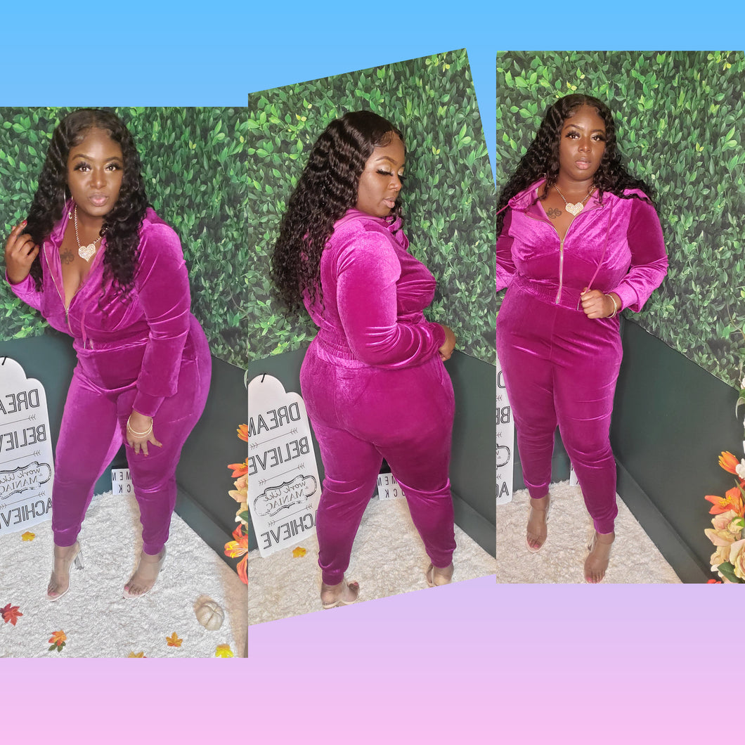 Purple Rain VeLour Set